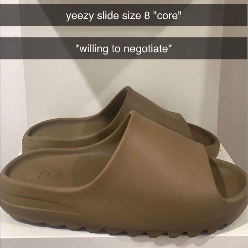 yeezy slide "core"